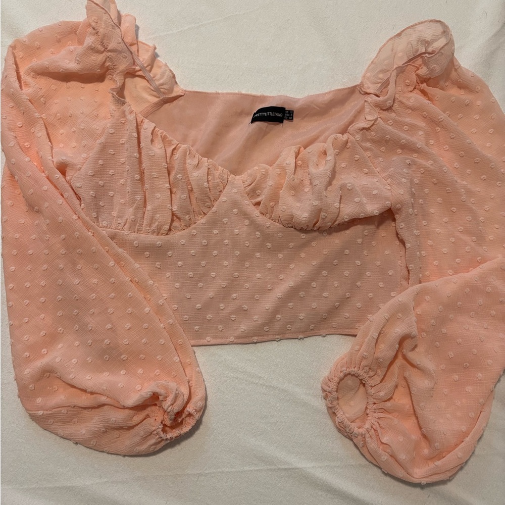 Pretty Little Thing Pink Blouse